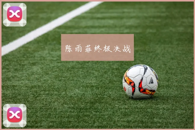 陈雨菲终极决战