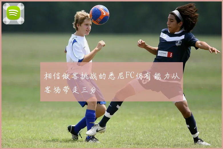 相信做客挑战的悉尼FC仍有能力从客场带走三分